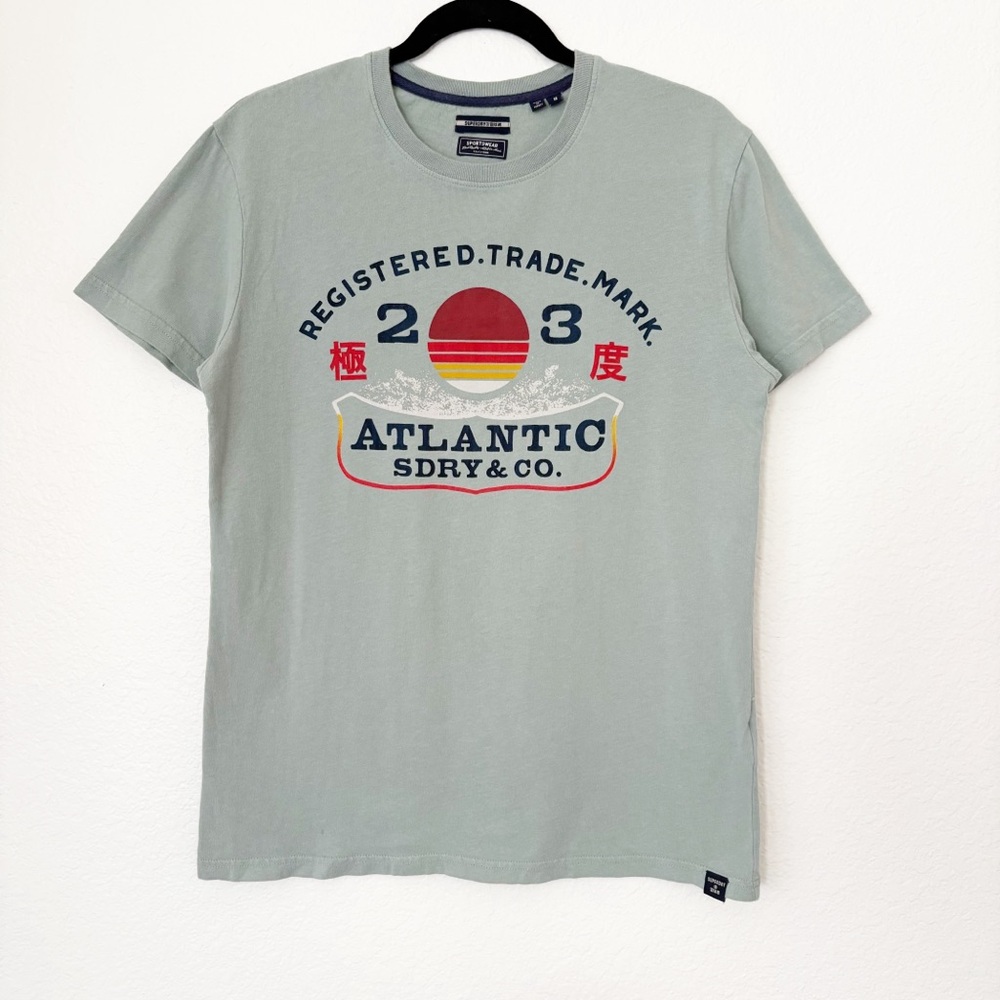 Superdry Spirit of Japan Graphic Short Sleeve Tee Top Size M